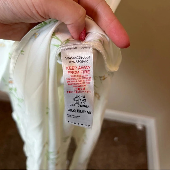 NWT Topshop Daisy Print Midi Slipdress - Picture 5 of 9